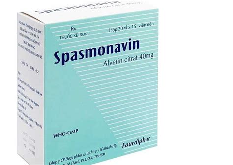 spasmonavin | Thuc Spasmonavin 40mg iu tr au bng