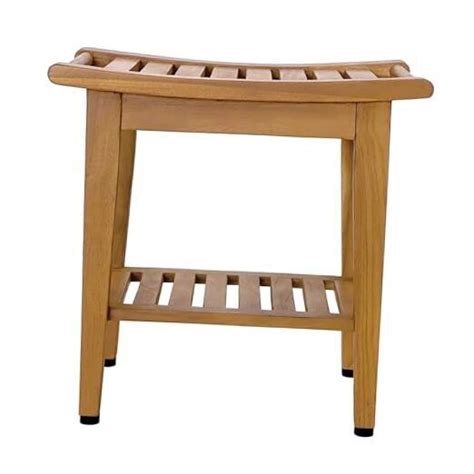 spateak Kasa Teak Shower Stool with Handles 18” eBay