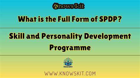 Spdp Full Form