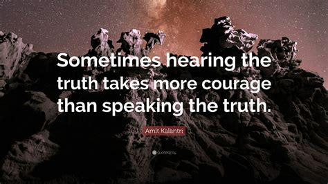 Speaking Of Courage