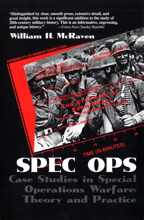 Spec Ops Case Studies In Special Operations Warfare Theory And Practice William H Mcraven