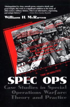 Read Spec Ops Case Studies In Special Operations Warfare Theory And Practice William H Mcraven 