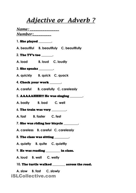 Special Adjectives Worksheet 6th Grade   Adverbs Amp Adjectives Worksheets Tests Amp Lessons - Special Adjectives Worksheet 6th Grade