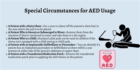 Special Considerations When Using An Aed