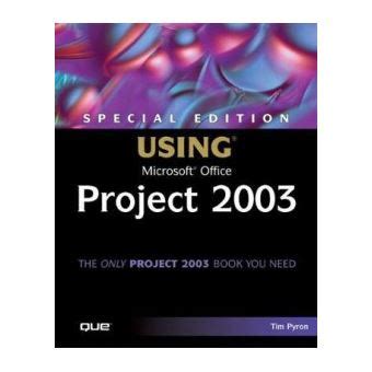 Special Edition Using Microsoft Project 2002