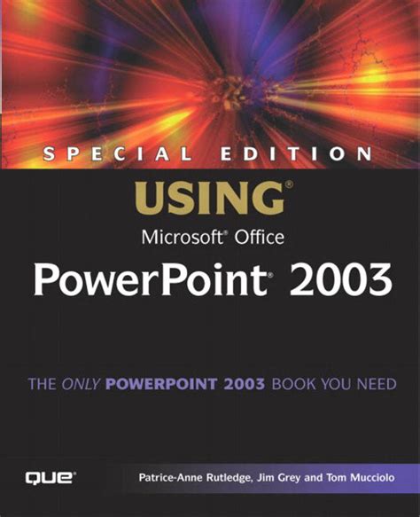 Full Download Special Edition Using Microsoft Office Powerpoint 2003 