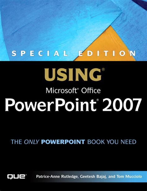 Read Online Special Edition Using Microsoft Office Powerpoint 2007 