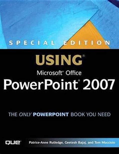 Read Online Special Edition Using Microsoft Office Powerpoint 2007 