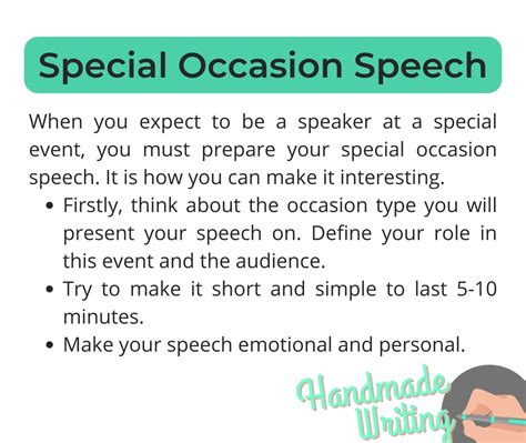 Read Online Special Occasion Speeches 