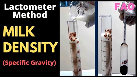 Specific Gravity Of Milk