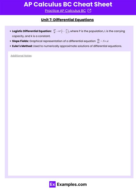Specific Solution Ap Calc