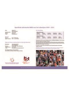specifieke informatie