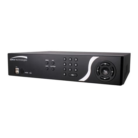 Speco D4cs D8cs D16cs 4 8 16 Channel Dvr With Digital