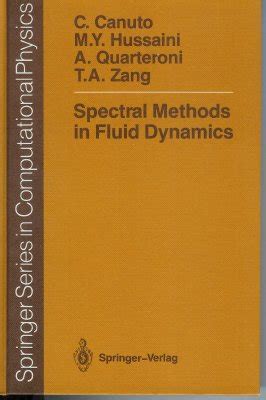 Spectral Methods In Fluid Dynamics Scientific Computation