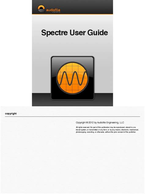 Download Spectre User Manual 