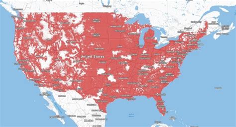 Spectrum Coverage Map