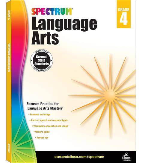 spectrum language arts grade 4