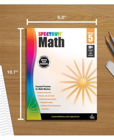 Spectrum Math Grade 5 Answer Key