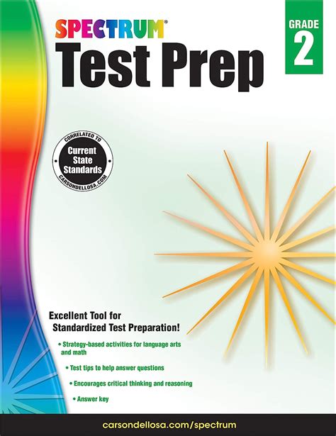Spectrum Test Prep Grade 2 Paperback
