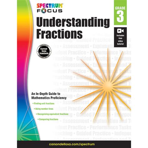 spectrum understanding fractions grade 3 spectrum