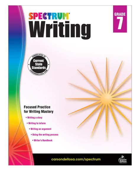 spectrum writing grade 7