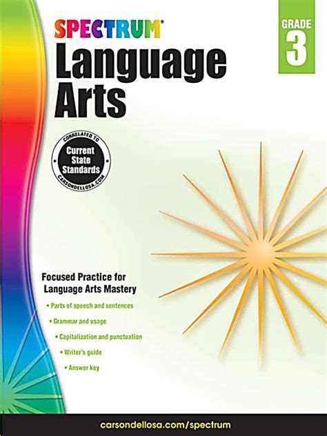 Full Download Spectrum Language Arts Grade 3 