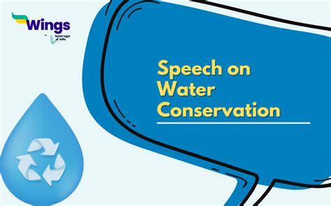 Speech On Water Conservation