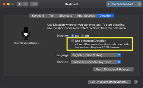speech to text on mac