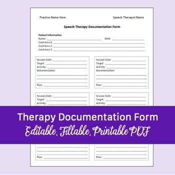 Full Download Speech Therapy Documentation Note 