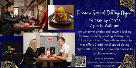 speed dating events in colchester
