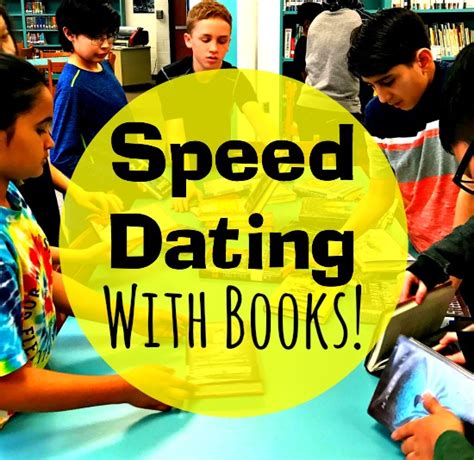 speed dating with books