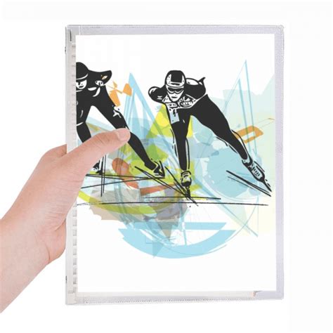 Speed Skating Journal 150 Lined Pages 6 X 9 Softc