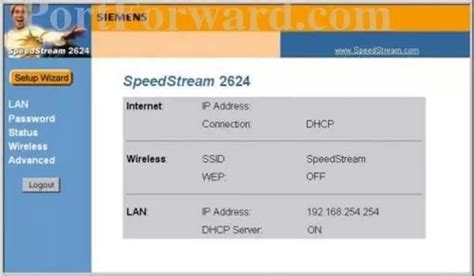 Download Speedstream 2624 User Guide 
