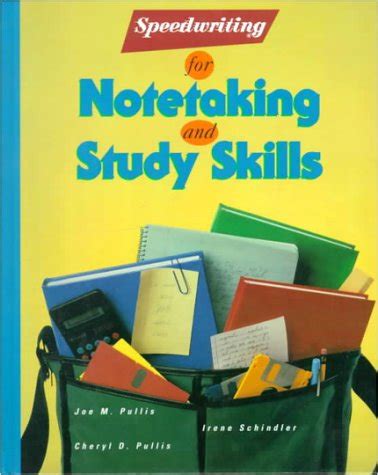 Speedwriting For Notetaking And Study Skills