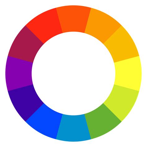 Spektrum Warna Desain Lingkaran Spektrum Warna Vektor Elemen Spektrum Warna Biru - Spektrum Warna Biru