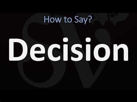 Spell Decision