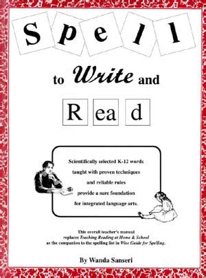 Spell To Write And Read Core Kit Teachers Edition