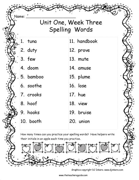 Spelling Curriculum 3rd Grade   Third Grade Spelling Lists Loonylearn Loonylearn - Spelling Curriculum 3rd Grade