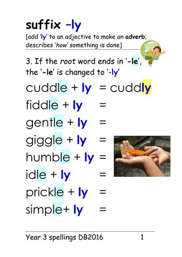Spelling Rule Exceptions For Adding Ly Words Ending Adding Ly To Words - Adding Ly To Words