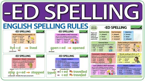 Spelling Rules Adding Ed And Ing Adding Ed And Ing To Words - Adding Ed And Ing To Words
