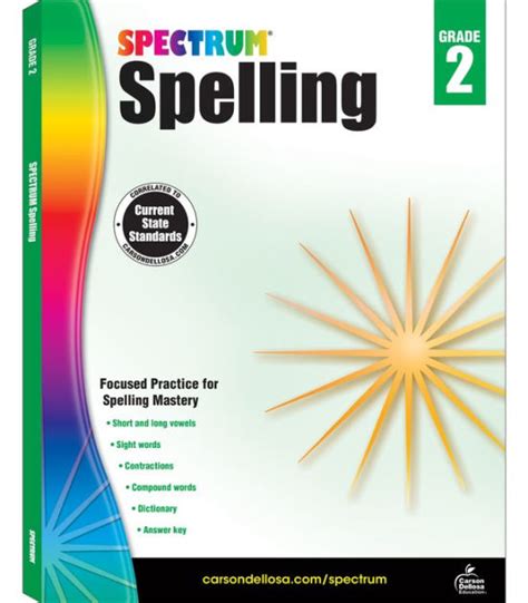 Spelling Workbook Grade 2   Spectrum Spelling Workbook Grade 2 Printable 704598 Eb - Spelling Workbook Grade 2
