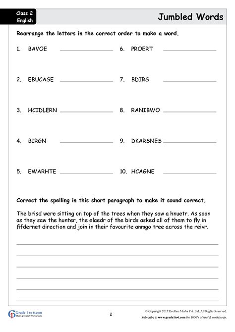 Spelling Worksheet Jumbled Words Amp Sentences Eslhq Spelling Sentence Worksheet - Spelling Sentence Worksheet