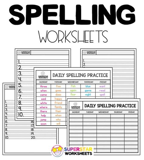 Spelling Worksheets Maker Free Distance Learning Create A Spelling Worksheet - Create A Spelling Worksheet