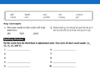 Full Download Spelling Power Grade 6 Answer Key 