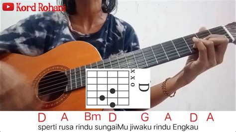 SPERTI RUSA RINDU CHORD - Chord dan Lagu Seperti Rusa Rindu Sungai-Mu - Nikita