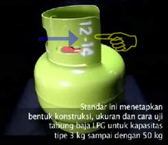 spesifikasi tabung gas 3 kg