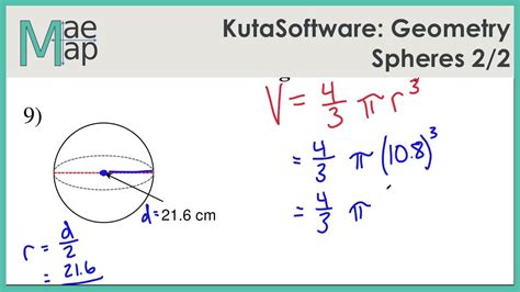 Full Download Spheres Kuta Software 