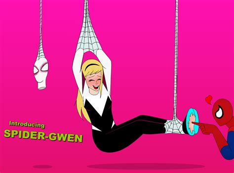 Spider Gwen Tickled