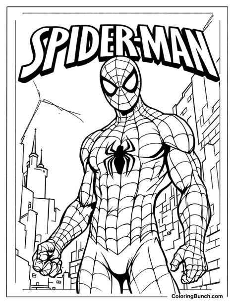 spider man coloring book 50 pages for coloring fo