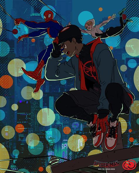 Spider Man Into The Spider Verse Fanart